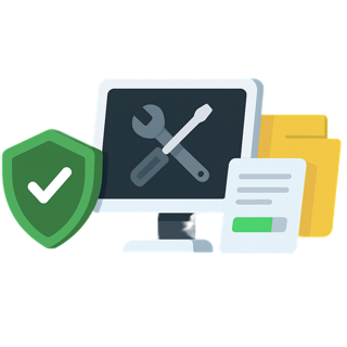 Klein (Kompletter Service Symbol Transparent)